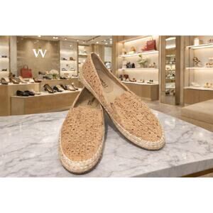 Vaneli Sport Nicki Cork Espadrille Loafers Womens 9.5M Slip On Comfort Casual